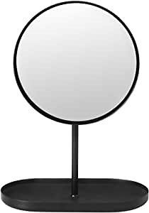 Blomus MODO Vanity Mirror - Black Titanium Coated Stainless Steel