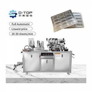 [Hot Item] Dpp 88 Automatic for Capsule Max PVC Mold Training Medical Packaging Food Technical Air Sales Tap Blister Tablet Packing Machine