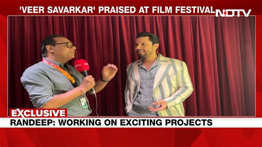 2.3K views | Randeep Hooda On Swatantrya Veer Savarkar Opening Indian Paranoma At IFFI 2024 | NDTV | Facebook