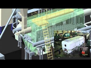 Waste to Energy Conversion Pyrolysis system 3D model ENG