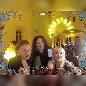 @_kobzista_ @olgamooradian at Elene and Giorgi Wedding ❤️✌🏻 #Giffer #GifferArmenia #wedding #party | Giffer