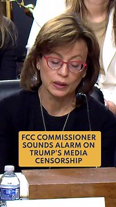 FCC Commissioner Gomez is right. This FCC’s unprecedented threats against broadcasters are already suppressing free speech by sending the message that media companies hosting content critical of the President will invite government retaliation. That is censorship and not what America stands for. | Senator Gary Peters