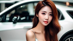 人物写真：汽车模特_第「00000030」集