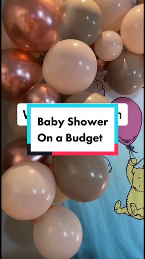 Winnie The Pooh Baby Shower on a Budget! #babyshoweronabudget #themedparties #babyshower #babyshowerideas