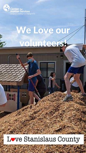 This Saturday April, 29, we had several projects with Love Stanislaus. We had an amazing crew of volunteers who helped deep clean the YNC. Other volunteers made amazing gifts for the Oakdale Community Baby Shower. The bark in our Ceres playground was also replaced. Our volunteer crew worked hard in all our projects, and we couldn't be more grateful. Thank you to everyone who came out and volunteered! We feel the love from our community! | Center for Human Services | Facebook