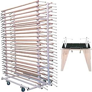 Cabinet Door Spray & Dry Storage Rack