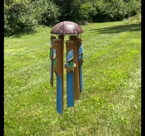 Songbird Essentials Bluebird Small Simple Bamboo Chime