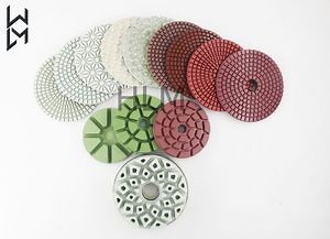 [Hot Item] Abrasive 7PCS/Set 4inch 7 Step Diamond Polishing Pads Diamond Tools