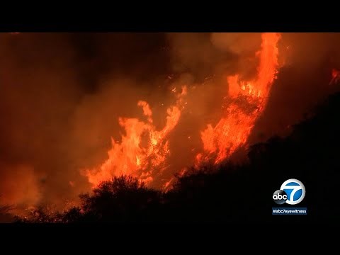 Palisades Fire explodes to 750 acres, triggering mandatory evacuations in Topanga I ABC7