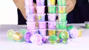 40 Pack Galaxy Slime Kit with,Slime Party Favors for Kids, Non Sticky,Wet,Soft Sludge Toy Mini Slime Bulk for Boys Girl