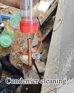 Deep freezer condenser cleaning | Anand Krishnan