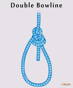 How to Tie a Double Bowline? Step by Step Guide, Video & Uses
