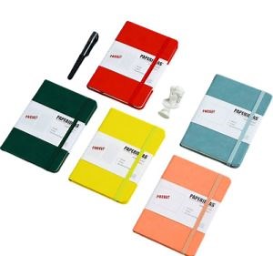 [Hot Item] Wholesale Cheap Stocking A5 with Elastic String PU Material Hard Surface Notebook