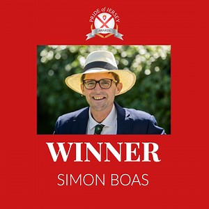 Onto our final award of the 2024 Pride of Jersey Awards... In 2022, we introduced a brand new award in memory of broadcaster and journalist, Gary Burgess. It recognises an individual who acts as a guiding light for the Island, supporting the community through their positive words or actions. Congratulations to our winner, Simon Boas ✨ | Jersey Evening Post