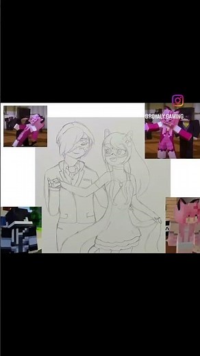 Digital Art Timelapse | Zane & Kawaii~Chan fanart