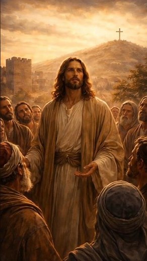 📖John 12:34 ✝️ “The Son of Man Must Be Lifted Up”#bibleshorts #bibleverse