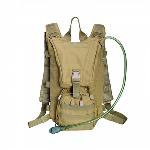 [Hot Item] Tactical Hydration Backpack Leakproof 2.5L Bladder with Pockets