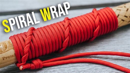 Perfect for Sticks, Tools, and Flashlights – Paracord Walking Stick Wrap