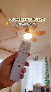 7.1K views · 34 reactions | 2in1 ceiling fan with tri color LED light na may kasama pang remote control. #ceilingfan #aesthetic #fblifestyles | Nanay G Diaries | Facebook