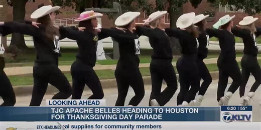 Paul Pewitt High School cheerleaders prepare for Macy’s parade performance