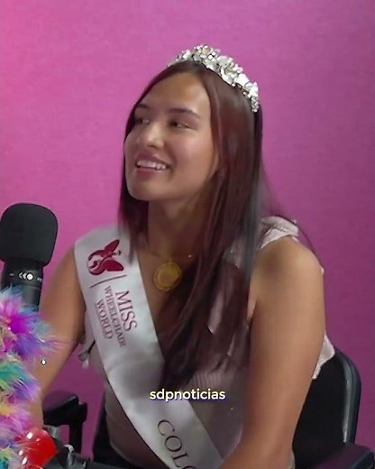 📢 Vicky Monroy la primera Miss Silla de Ruedas en Colombia 🇨🇴