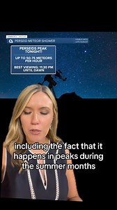 8.7K views · 132 reactions | The Perseid Meteor Shower peaks tonight!!  | Katie McGraw | Facebook