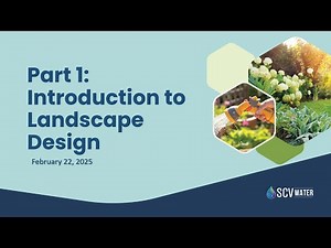 Part 1: Introduction to Landscape Design (February 2025 Workshop)