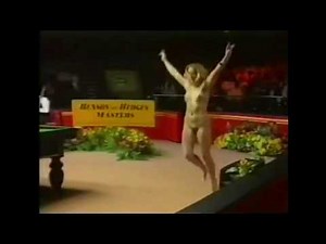 Streaker in 1997 Masters final between Steve Davis and Ronnie O'Sullivan (9.02.1997)