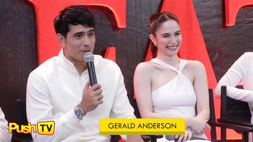 #PUSHTV: Gerald Anderson shares how impressed he was with Jessy Mendiola while filming her fight scenes for #SinsOfTheFather. He reveals that Jessy did not use a body double and learned combat skills on the day of the taping Catch Season 2 of #SinsOfTheFather weeknights at 9:30pm on Kapamilya Channel, Kapamilya Online Live (KOL), A2Z, TV5, iWant, and TFC. | ABS-CBN