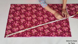 2.1M views · 10K reactions | Full Flared Kurti Cutting and Stitching #sew #sewing #sewinghacks #sewingideas #stitch #fashiondesigning #fashion #design #stitching | Stitch & Style by Tanu | Facebook