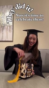 Billionaire Graduation Box by Send A Cake, Ready to Gift, No Assembly Required - Sweet Candies & 3" Mini Bundt Cakes - Gift for Women, Men, Adults, Kids