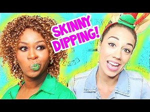 SKINNY DIPPING WITH GLOZELL!