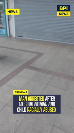 Police arrested a 33-year-old man after footage showed topless men painting St George’s crosses on shops in Basildon hurling racial abuse at a Muslim woman and child walking past. The council condemned it as “racism, not patriotism.” #Basildon | BPI News