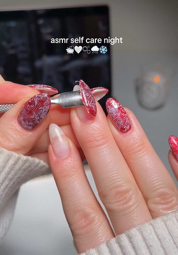 Hand Care ASMR Night Routine with L'Occitane Products