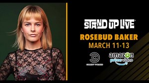 STAND UP LIVE HOT TICKET ALERT! Comedian and Podcaster Rosebud Baker returns to the Stand Up Live stage March 11-13. You watched her in Amazon's Inside Jokes and Bill Burr's The Ringers and listen to her hit podcast Devils Advocate w/ Rosebud Baker, now catch her live! For tickets and info--> smarturl.it/SUL-RosebudBaker | Huntsville Levity Live | Facebook