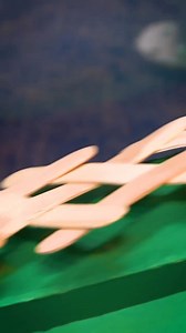 At Discovery Cube, we believe that everyone has potential 💜 (energy) 😉 #PotentialEnergy #KineticEnergy #ChainReaction #Tension #DIY #ScienceExperiment #PopsicleStick | Discovery Cube