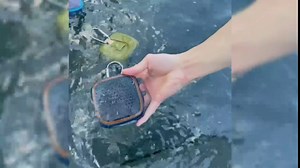 DOSS Waterproof Bluetooth Speaker: Bluetooth 5.0 Dual Pairing Loud Wireless Mini Speaker, 22H Playtime, IP67 Waterproof and Dustproof, Portable Outdoor Speaker for Camping, Hiking, Backpack, Shower