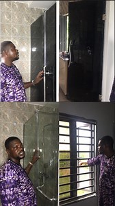 12K views · 149 reactions | Price Of Glass Shower Cubicles With 10MM Glass, Hallway Glass Doors, Bathroom Doors With Installation And Accessories In Lagos And Southwest Nigeria. #cubicleshowerroom #showerroom #cubicleglass #Cubicle #showerhouse #jacuzzi #casementwindows #blueglass | The Edo Talk Show | Facebook