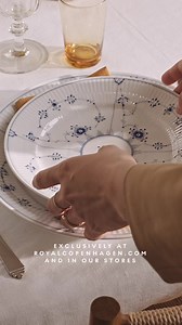 Blue Fluted Plain came to life in 1775. Still today, the classic blue floral pattern is produced just as it was centuries ago, each piece of porcelain treated as a piece of art, carefully painted by hand. Blue Fluted Plain is part of Royal Copenhagen Exclusives; sold exclusively in our own stores and on royalcopenhagen.com | Royal Copenhagen