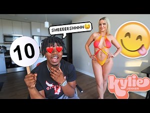 Boyfriend Rates My SWIMSUITS In My NEW BODY! *OMG* (KYLIE SWIM REVIEW & TRY ON HAUL)