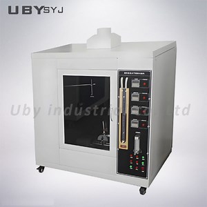 [Hot Item] PLC Control Flammability Testing Equipment Horizontal and Vertical Burning Test Apparatus