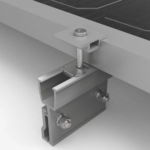 [Hot Item] Roof Mounting System Solar Panel Support Accessories Earthing Grounding Bracket
