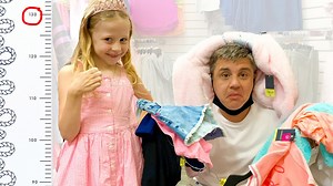 Nastya has grown a lot and dad is taking her to shopping | Nastya TV