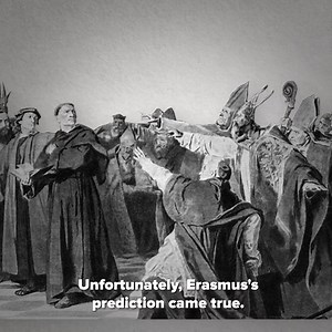 At just eight years old, Erasmus watched over two hundred prisoners pulled apart on the rack. He was deeply affected by this experience, becoming a lifelong critic of violence and tyranny. #HeroesOfProgress Read more: https://www.humanprogress.org/heroes-of-progress-pt-43-desiderius-erasmus/ | HumanProgress.org