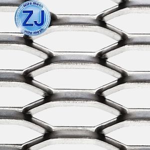 [Hot Item] Aluminum Facade Cladding Expanded Metal Sheet Mesh Galvanized/Stainless Steel Diamond Shape Raised Expanded Wire Mesh for Walkway/Construction