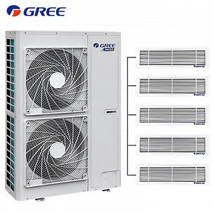 [Hot Item] Gree 42000 BTU Multi-Zone Split Air Conditioner Inverter Four-Way Indoor Unit System