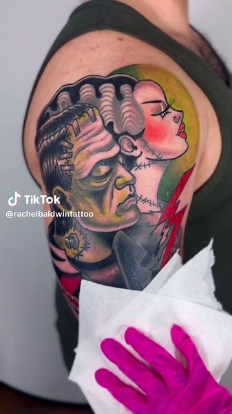 Frankenstein-Inspired Tattoo Design Ideas