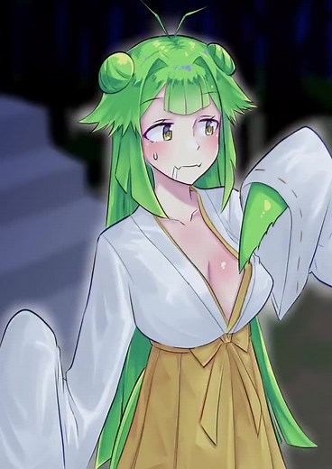 Mantis girl, Kamakiri Miko speedpaint. Do you like insect girls? #insectgirl #gijinka #mantisgirl #speedpaint