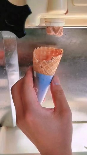 Delicious Ice Cream Cone Squeeze Action