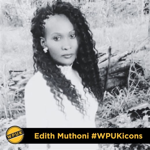 Edith Muthoni (unknown-2021) Kenyan athlete & middle distance runner. She was a passionate community scout for the Kenya Wildlife Service, preserving & monitoring species & reducing human-wildlife conflict. Murdered violently by her male partner. #WPUKicons #Femicide | Woman's Place UK